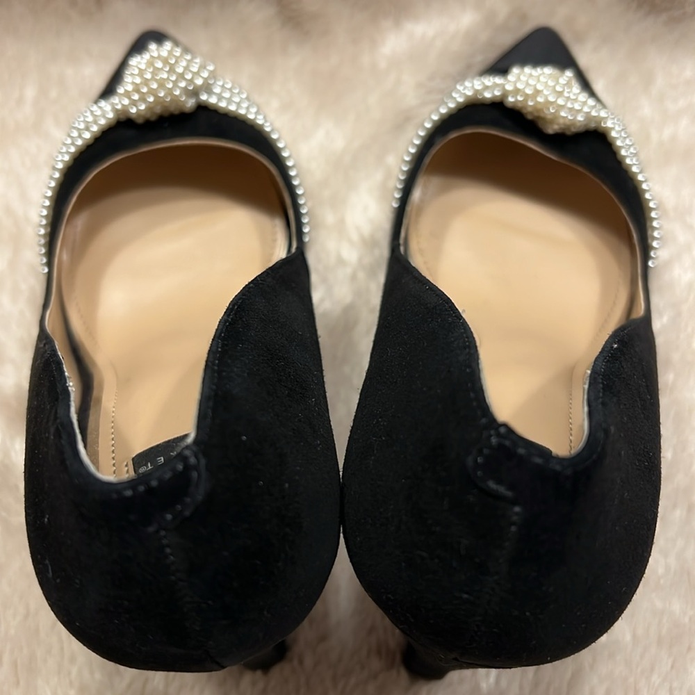 WHBM White House Black Market Pearl Knot High Heel Pump - Picture 13 of 17